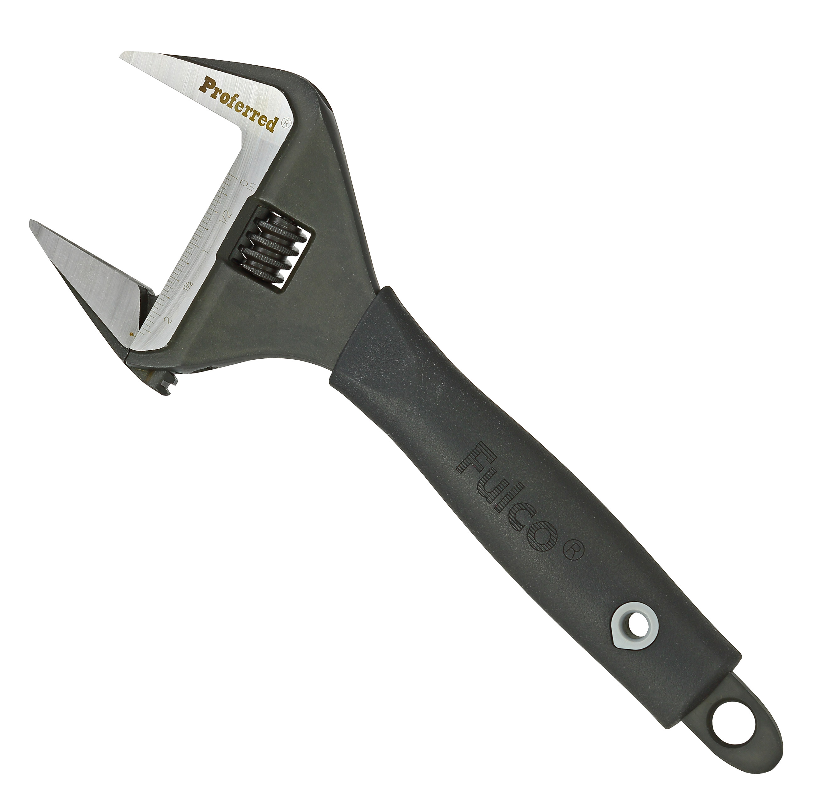 T08004 PROFERRED PLUMBING ADJUSTABLE WRENCH, PHOS FINISH - 12",PHOSPHATE