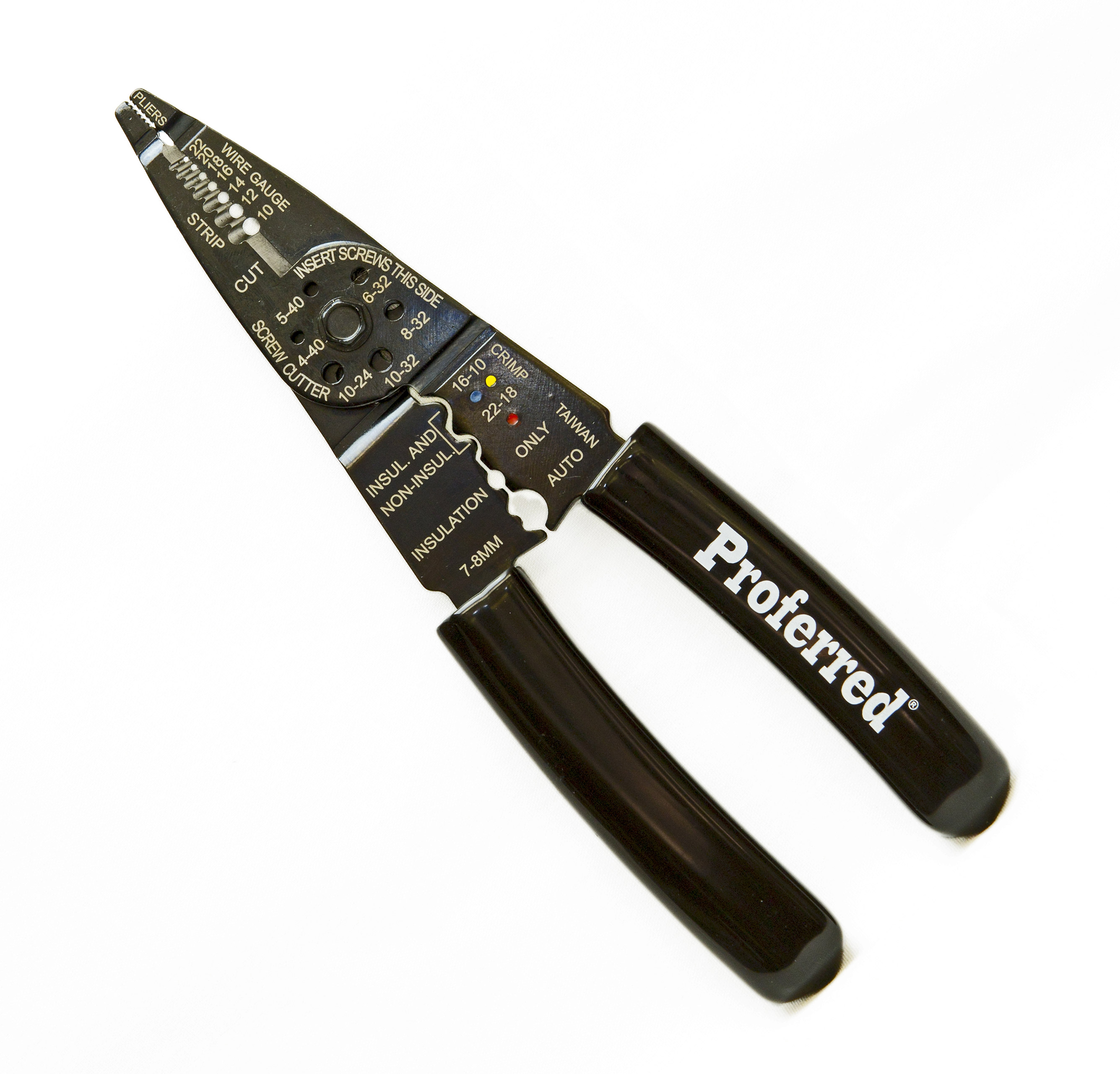 T22011 PROFERRED 2 IN 1 WIRE STRIPPER/CRIMPER - STRIPPER/CRIMPER