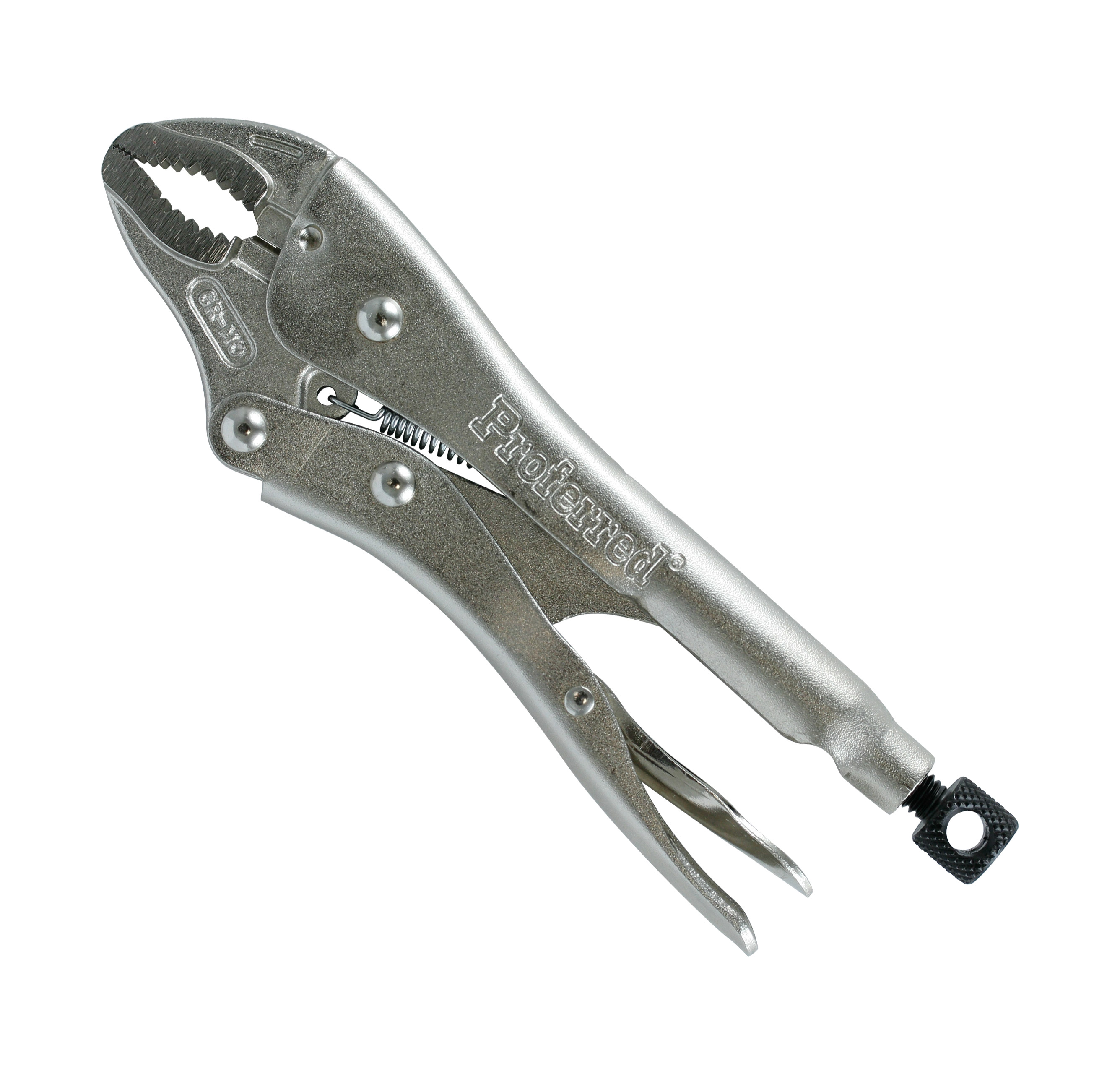 T23007 PROFERRED LOCKING PLIERS - CURVED JAW LOCKING PLIERS 7"