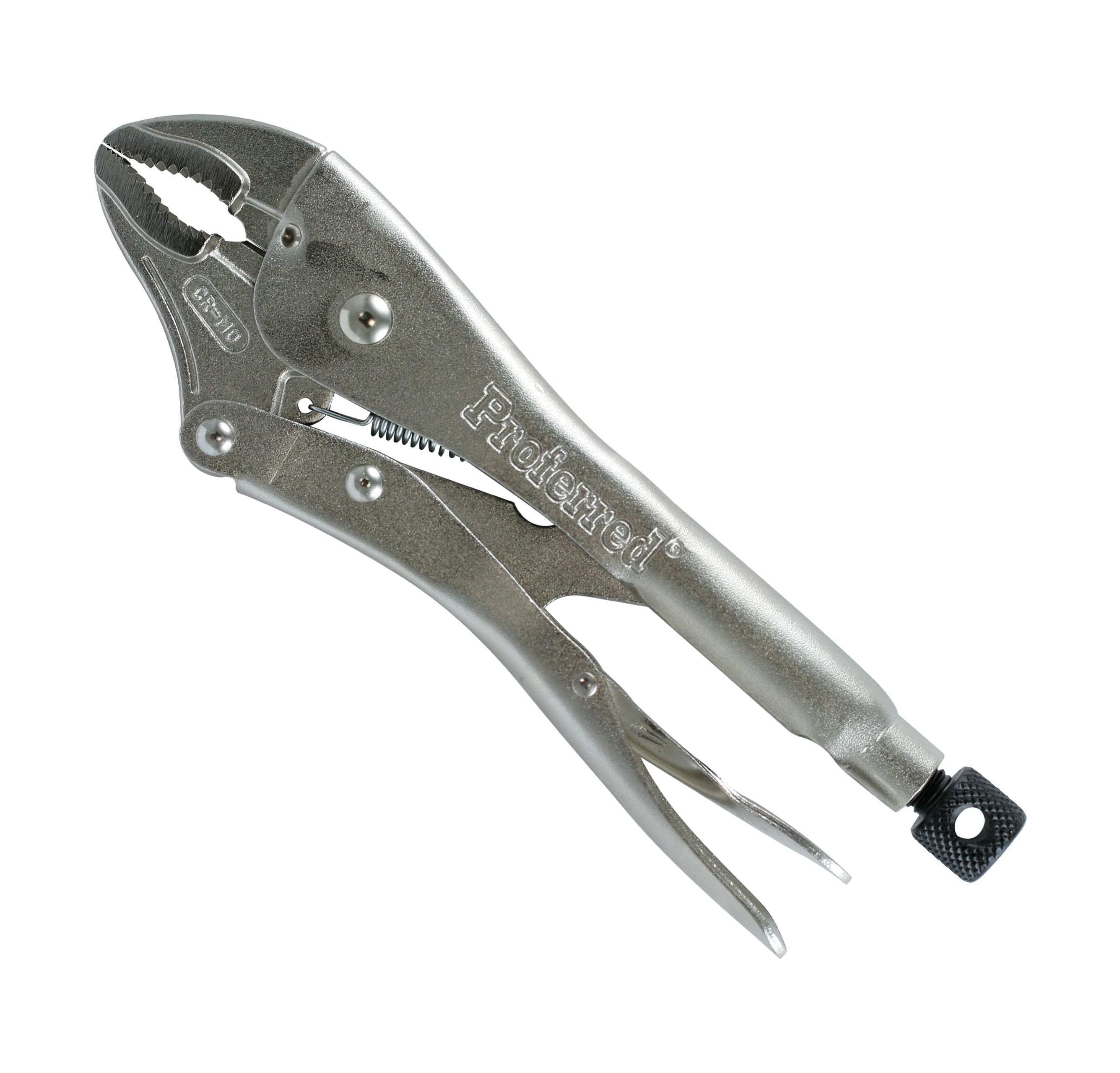 T23010 PROFERRED LOCKING PLIERS - CURVED JAW LOCKING PLIERS 10"