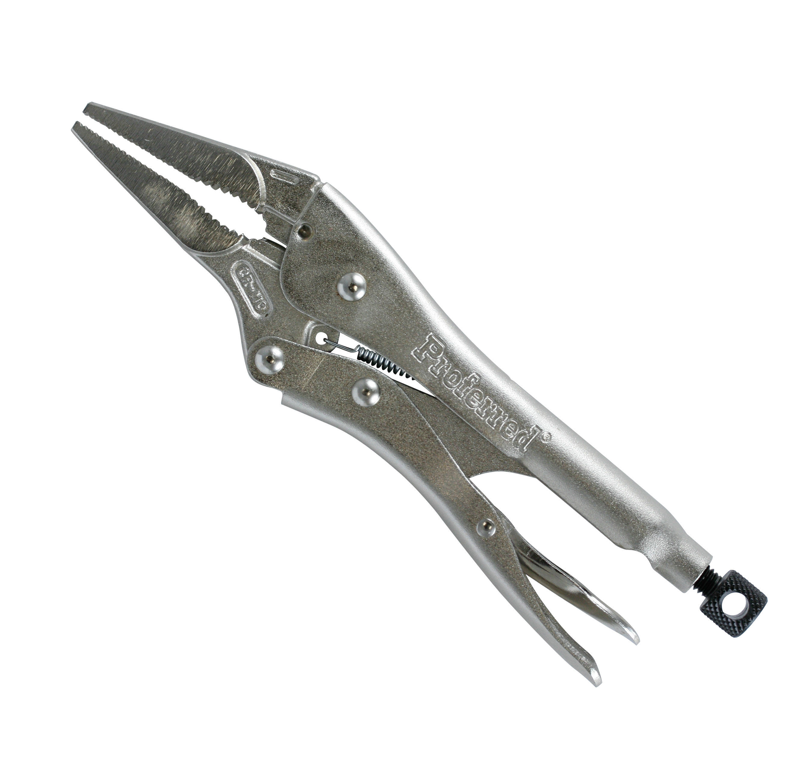 T23409 PROFERRED LOCKING PLIERS - LONG NOSE JAW LOCKING PLIERS 9"