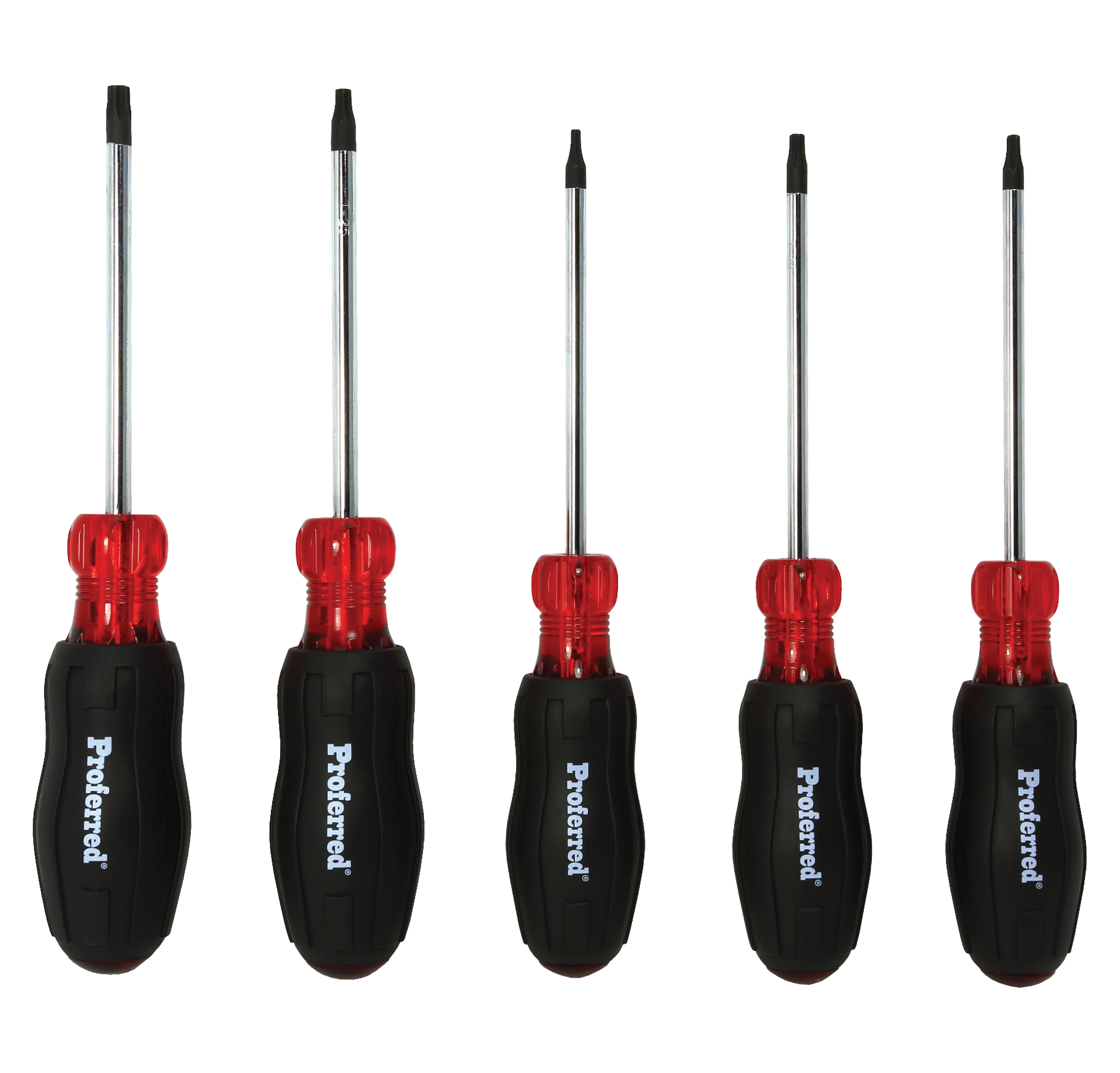 T28002 PROFERRED TORX SCREWDRIVER SETS - 5 Piece