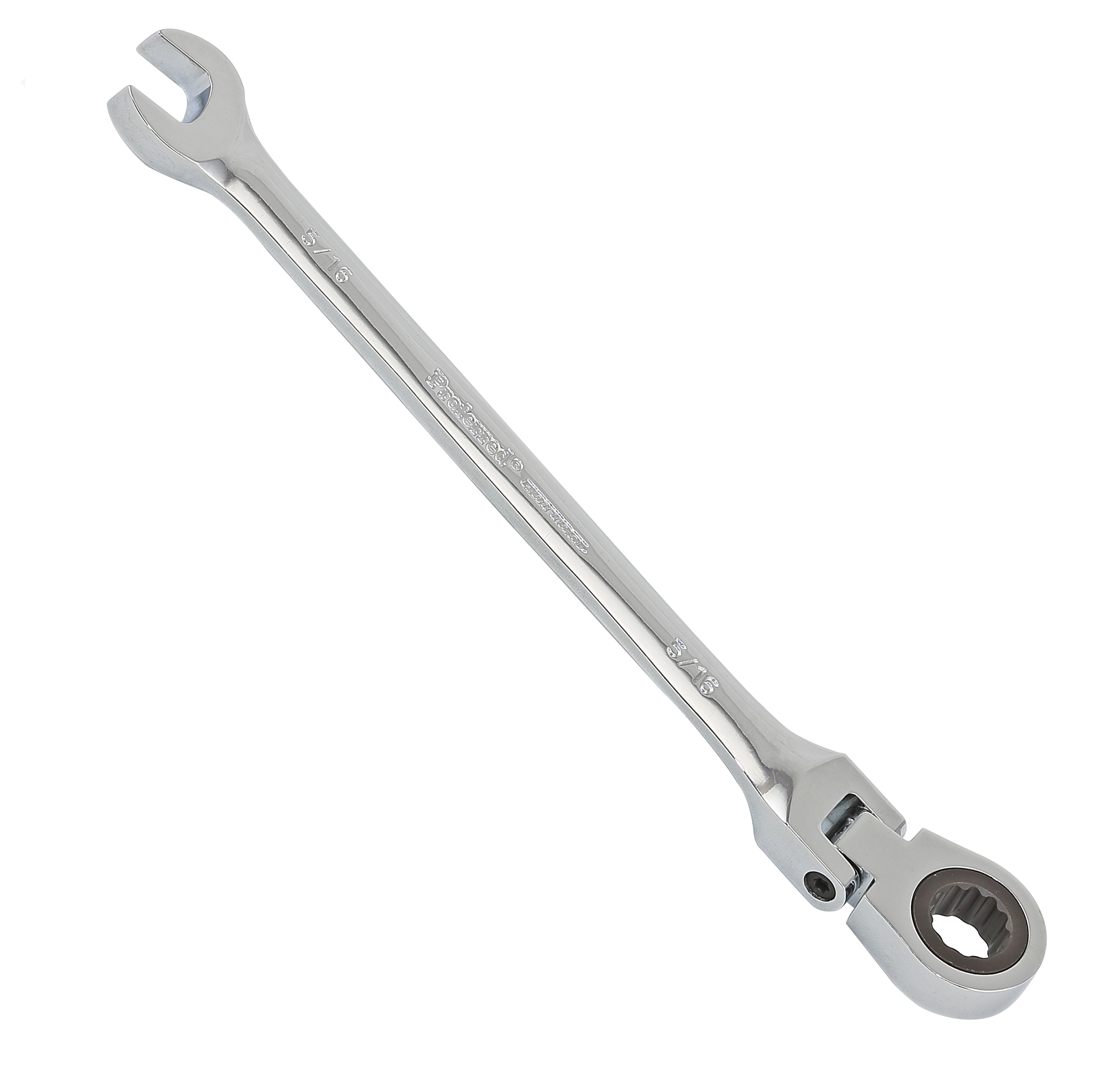 T44010 PROFERRED FLEX RATCHETING COMBINATION WRENCH, CHROME FINISH - 5/16"