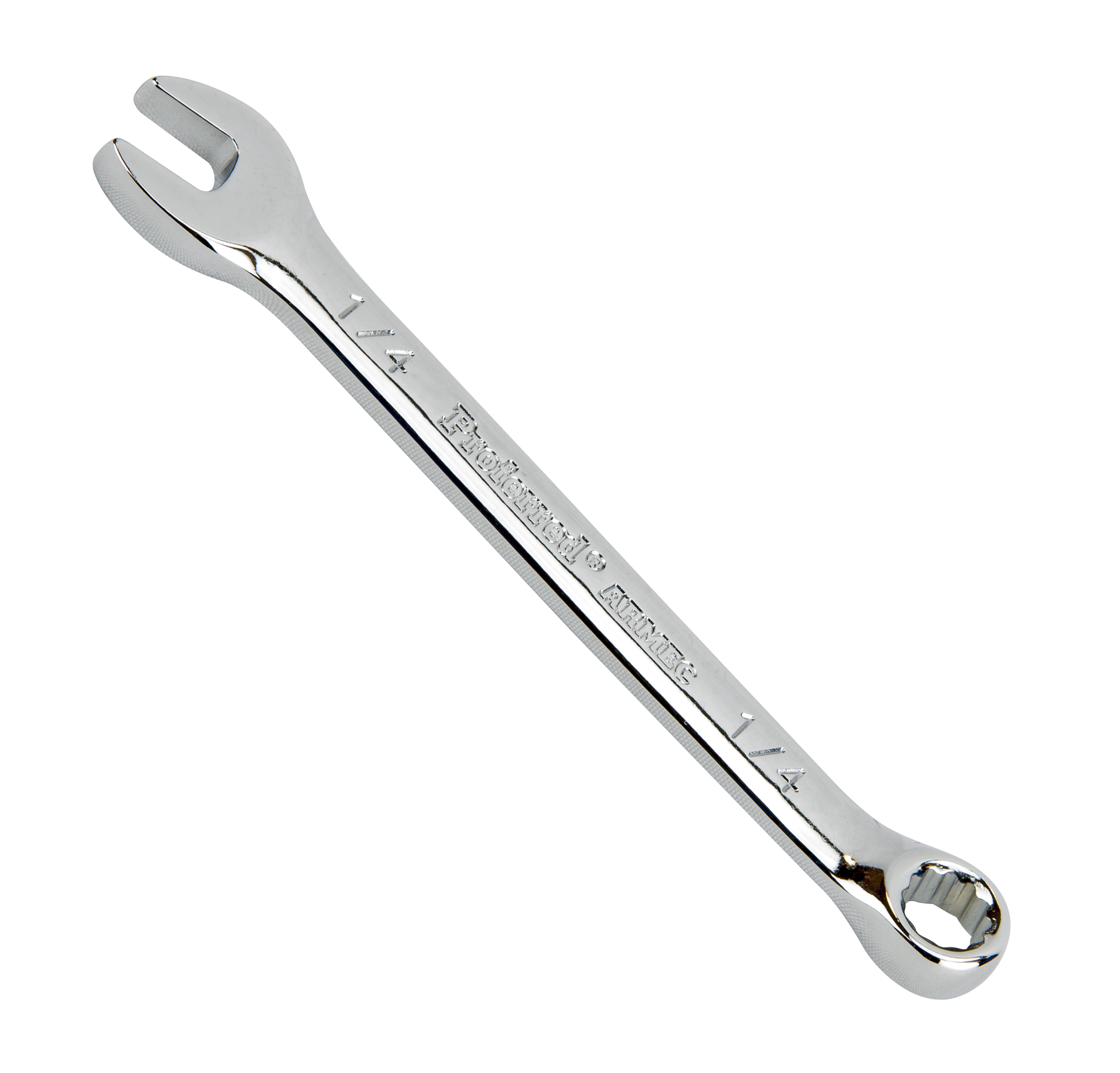 T46005 PROFERRED COMBINATION WRENCH - 1/4" CHROME FINISH