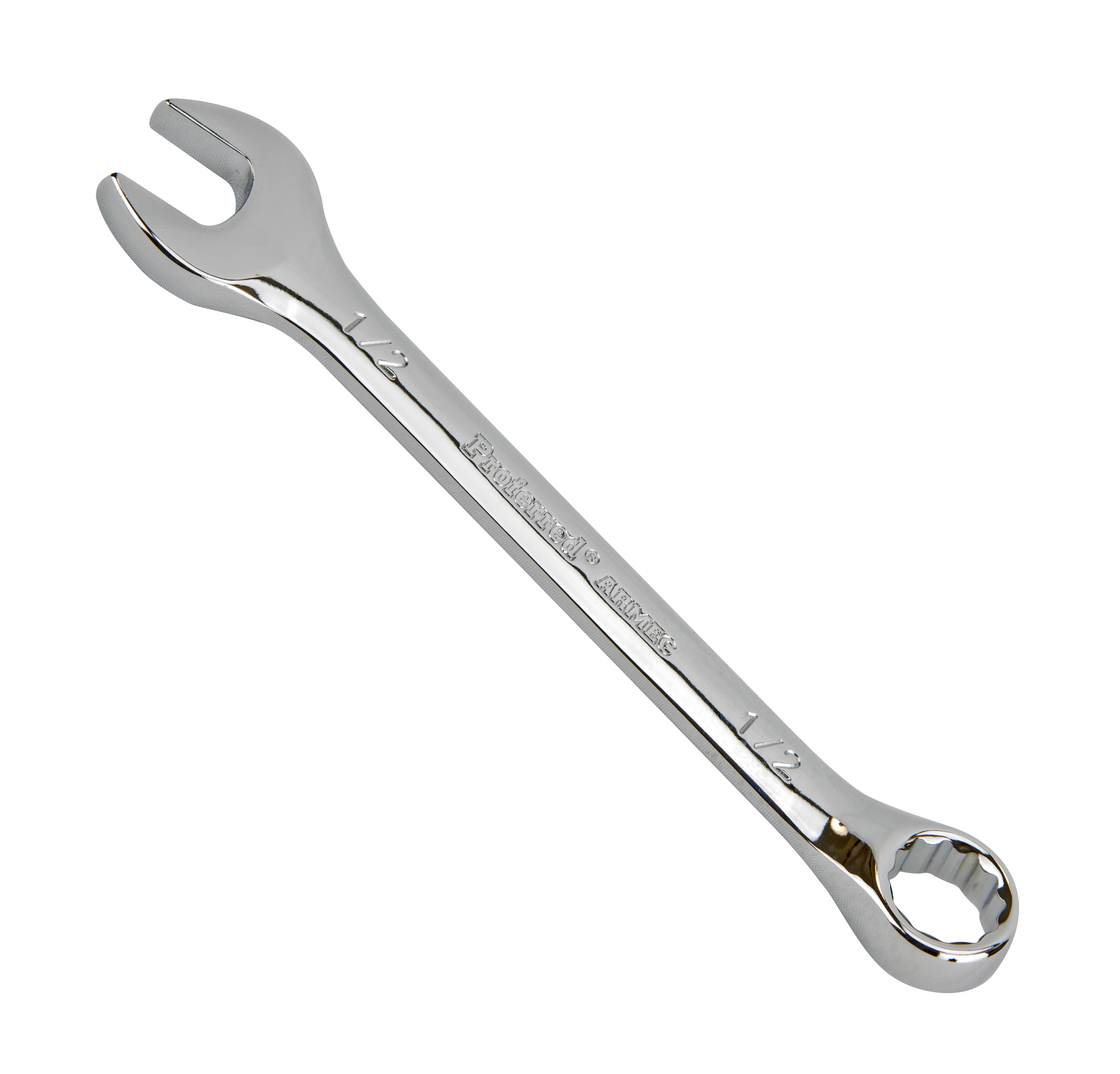 T46011 PROFERRED COMBINATION WRENCH - 1/2" CHROME FINISH