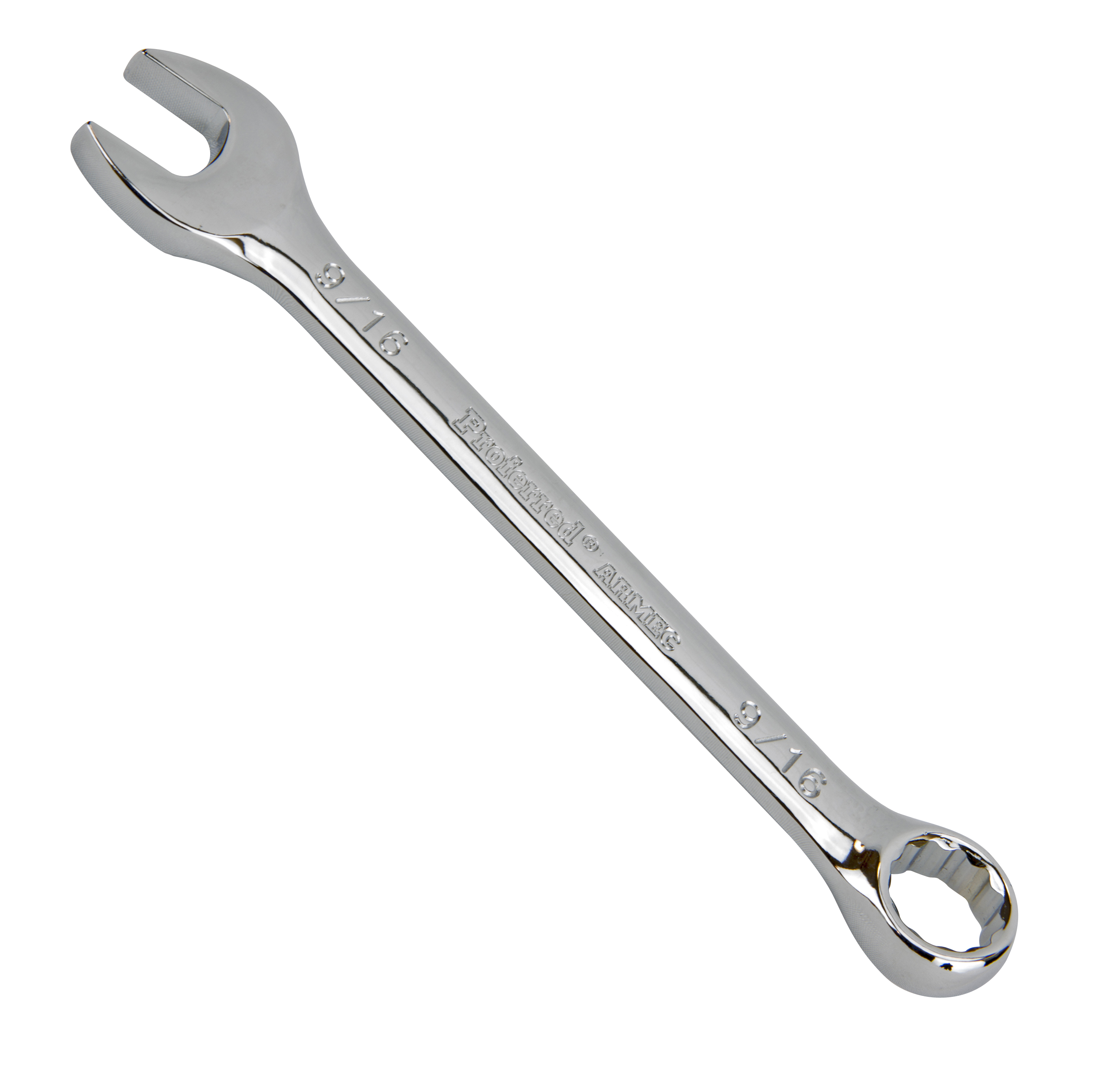 T46012 PROFERRED COMBINATION WRENCH - 9/16" CHROME FINISH