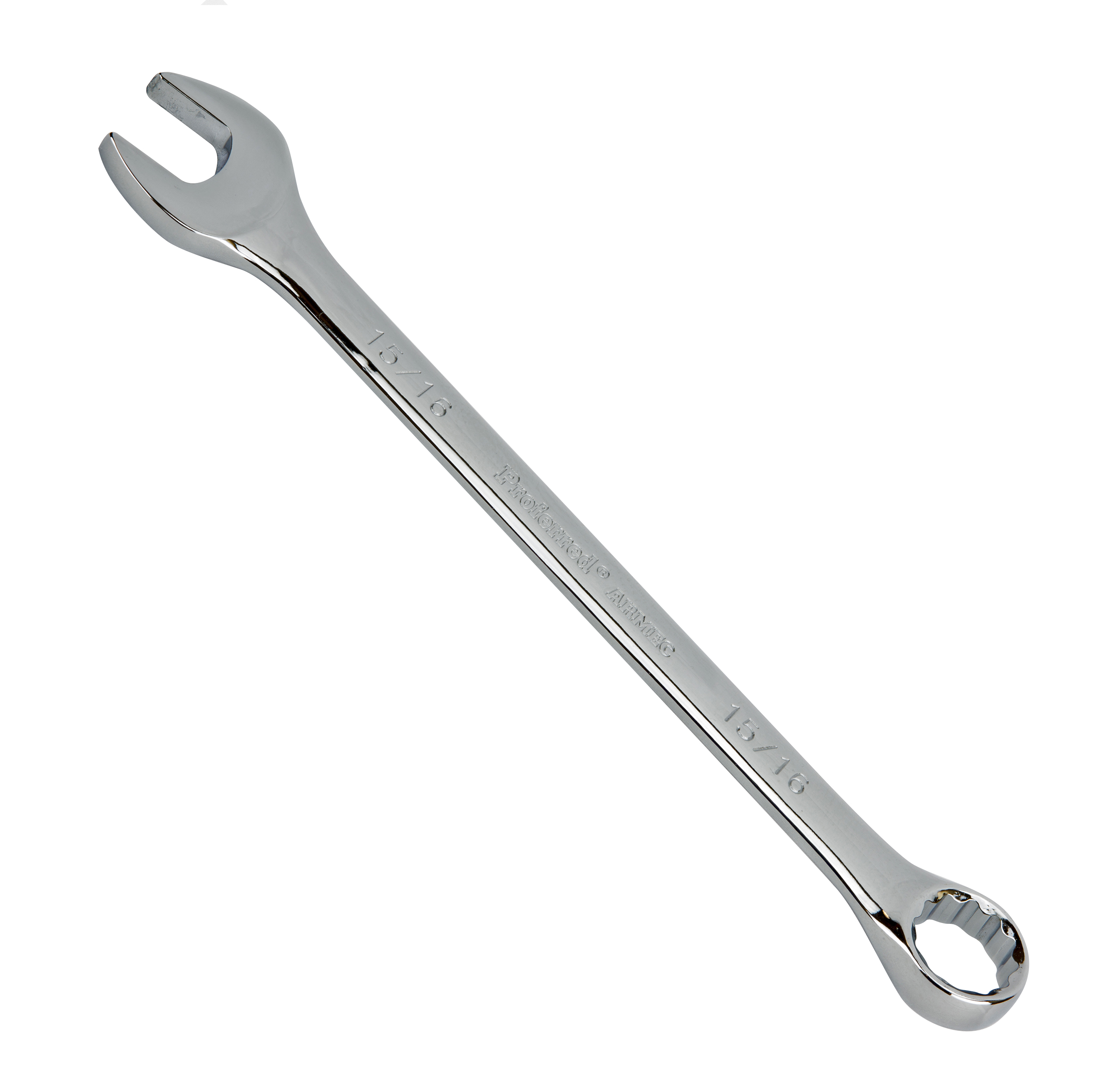 T46018 PROFERRED COMBINATION WRENCH - 15/16" CHROME FINISH
