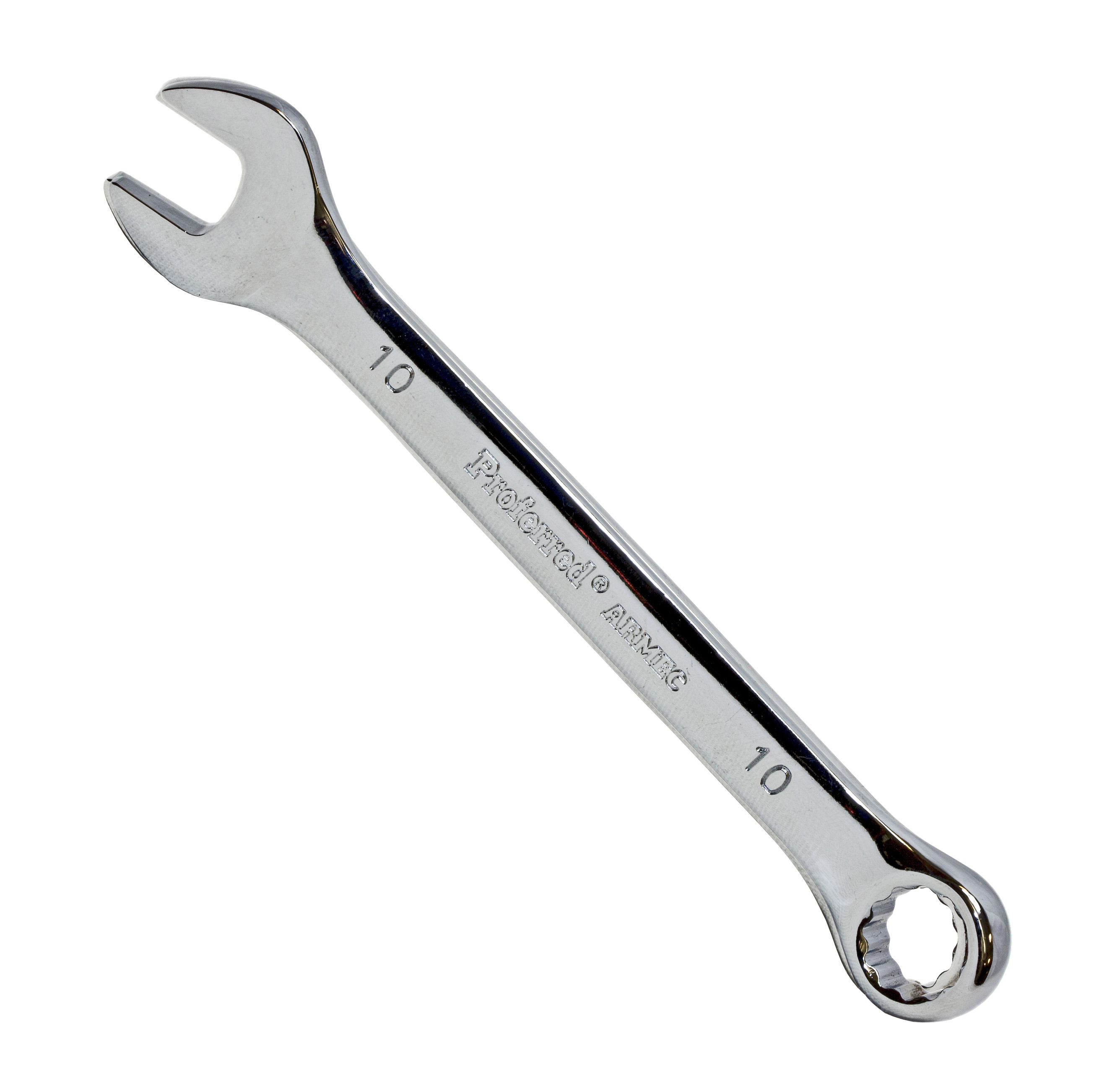 T46110 PROFERRED COMBINATION WRENCH, CHROME FINISH - 10MM (3/8") CHROME FINISH