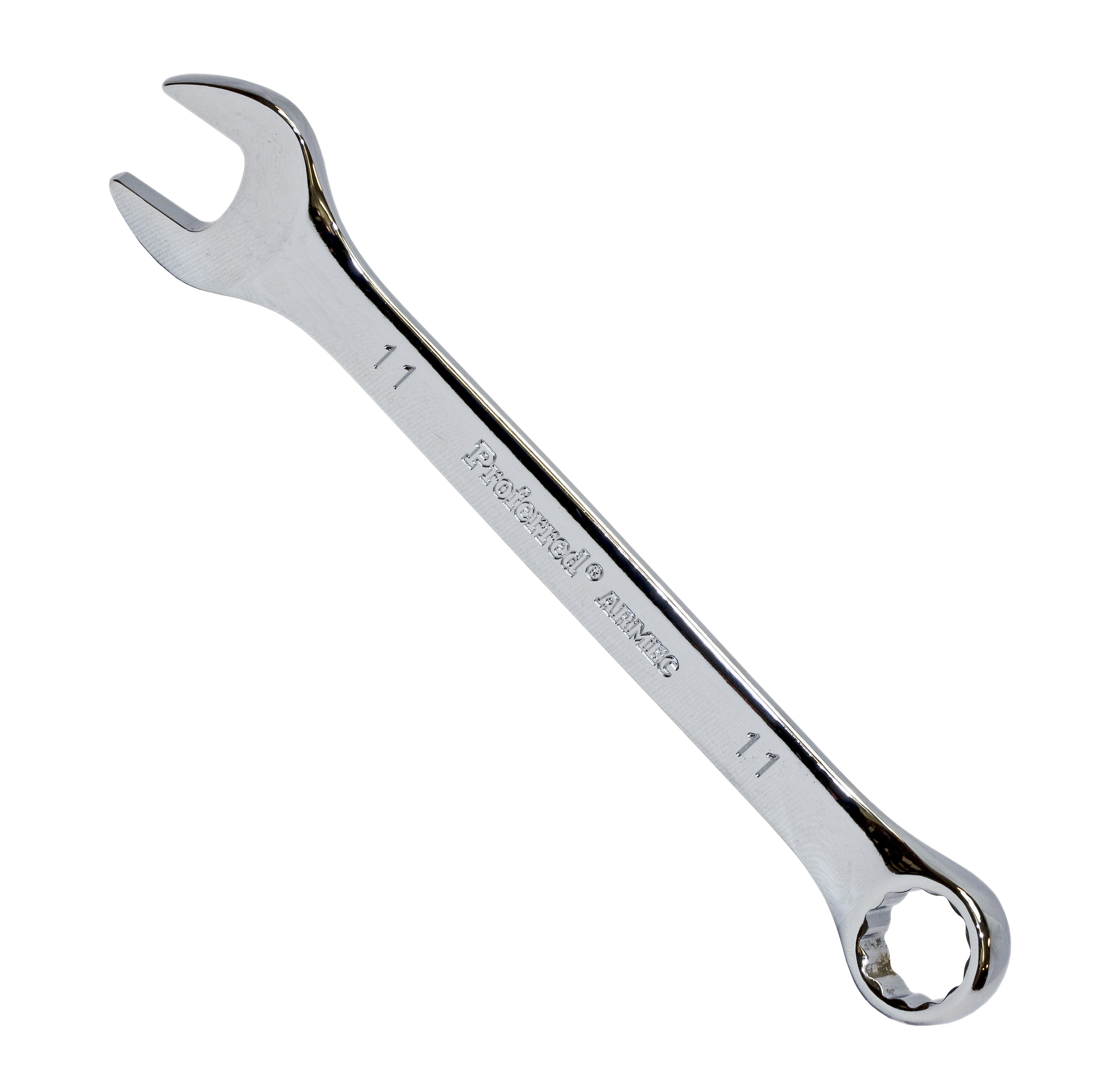T46111 PROFERRED COMBINATION WRENCH, CHROME FINISH - 11MM (7/16") CHROME FINISH