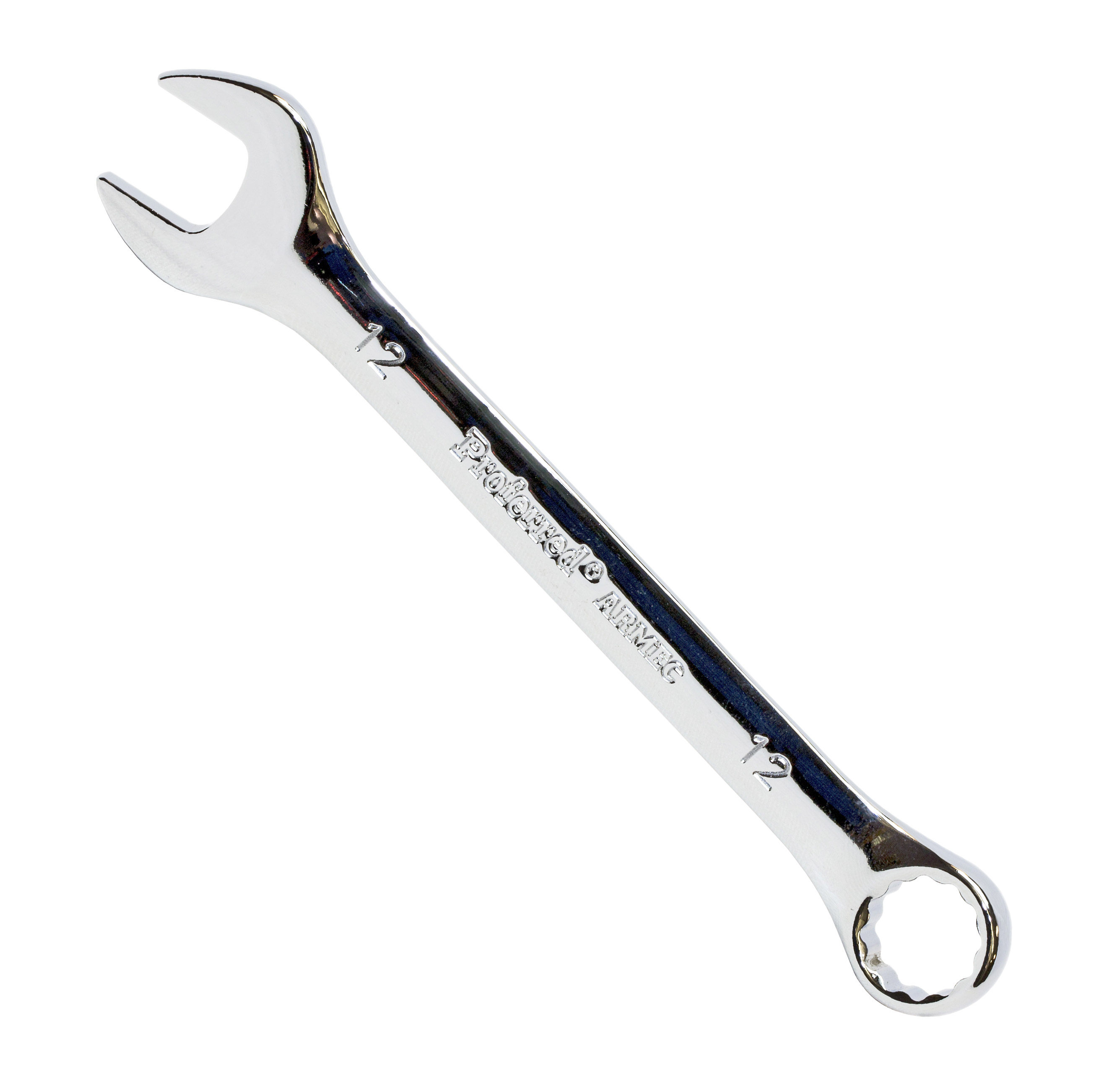 T46112 PROFERRED COMBINATION WRENCH, CHROME FINISH - 12MM CHROME FINISH