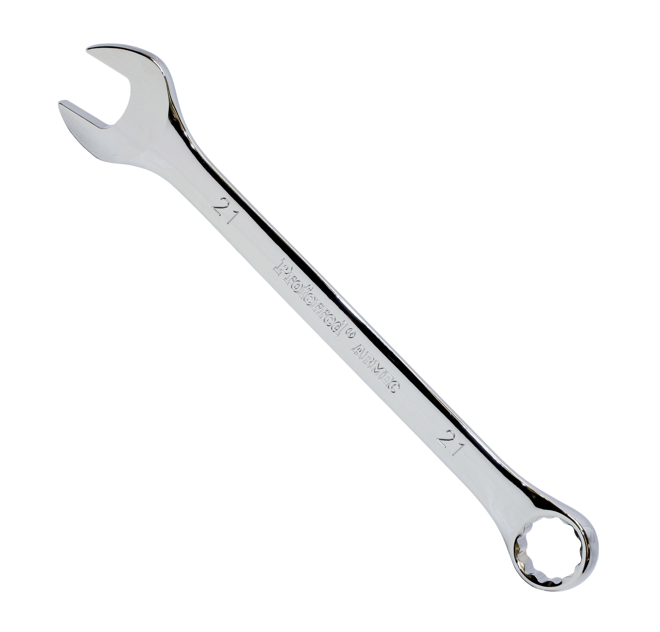 T46121 PROFERRED COMBINATION WRENCH, CHROME FINISH - 21MM (13/16") CHROME FINISH