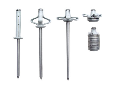 CF-/ABL0523/PBL 5/32" x .835" (.040-.275 Grip) Aluminum Pebblestone Trifix Rivet