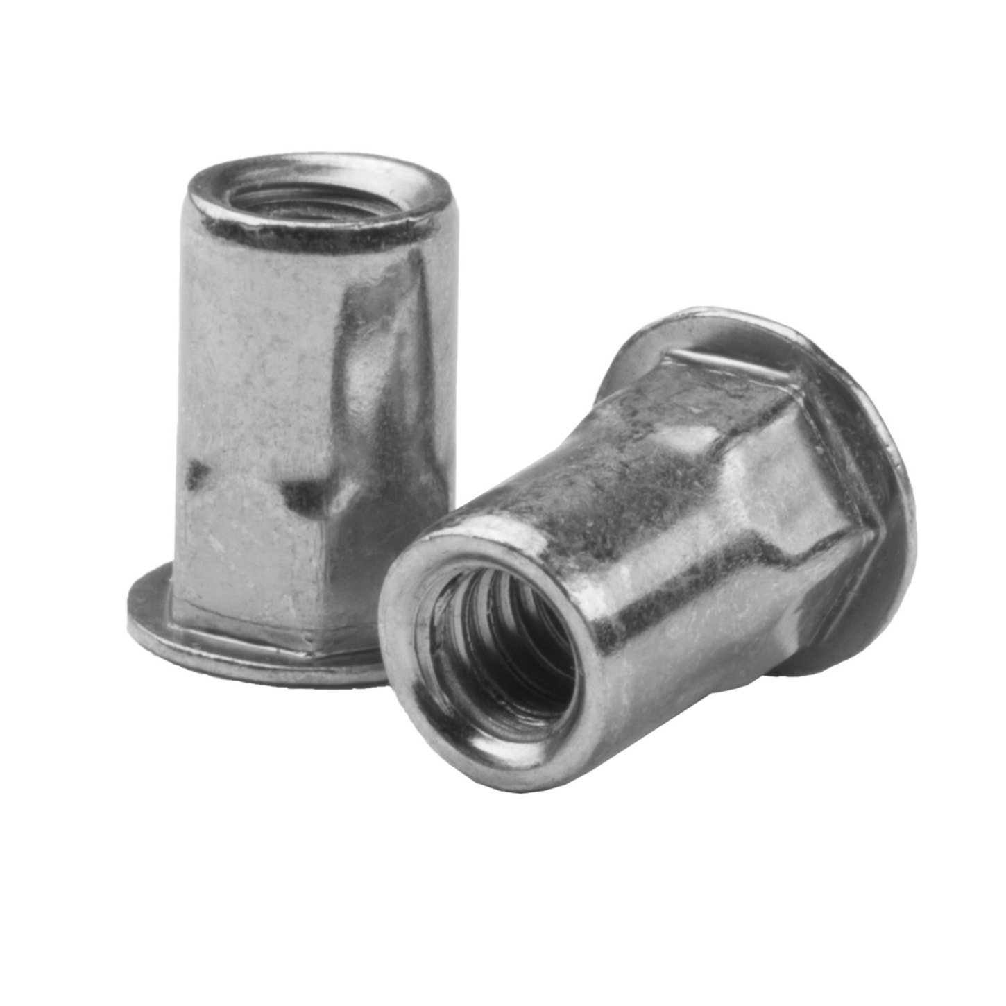 CF-CAH2-3124-150T CAH2-3124-150T, Rivetnut Insert, 5/16-24 UNF-2B (.027-.150 Grip) Semi-Hex Body, Low Profile Head,
