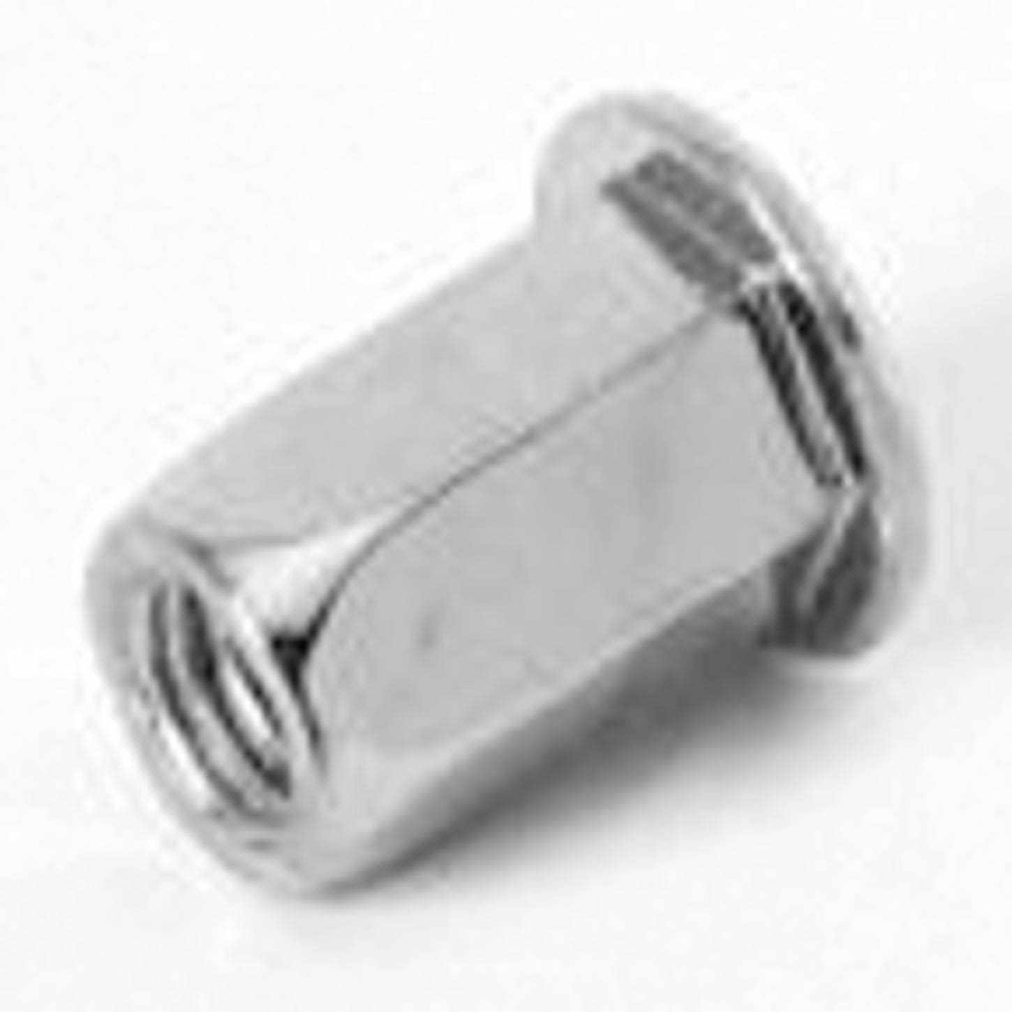 TU-SM10HSPO35ZT, Sherex, HSPO Rivetnut M10 .80-3.50mmgr, Large Flange Head Full Hex Body Hd 19.00