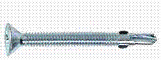 PHILLIPS FLAT SELF DRILLING SCREW W/ REAMER PHILLIPS FLAT SELF DRILLING SCREW W/ REAMER