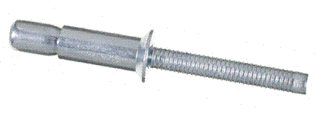 MGL100-B8-8 MGL100-B8-8 MAGNA-LOK 1/4" X .660" (.160-.475 GRIP) ALUM-ALUM FLUSH HEAD