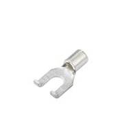 Non-Insulated Flanged Spade Terminal, 6 Stud, 16-14 Ga (100 MIN)