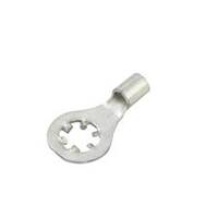 Non-Insulated Star Ring Terminal, 6 Stud, 16-14 Ga (100 MIN)