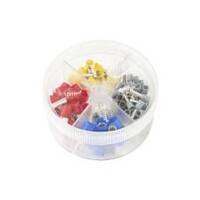 Wire Ferrule Kit, Insulated 4.0-16.0mm (12-6 ga), 100 pc. (1 MIN)
