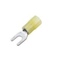CF-860305 Nylon Narrow Block Spade Terminal, 10 Stud, Yellow, 12-10 Ga (100 MIN)