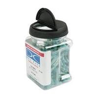 Heat Shrink &amp; Crimp Butt Connector Jar, 125pc, Blue, 16-14 Gauge (1 MIN)