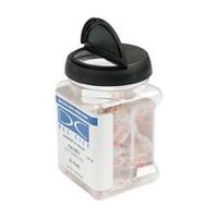 Heat Shrink &amp; Crimp 2-1 Multi-Wire Butt Connector Jar, 35pc, Red, 22-18 Gauge (1 MIN)