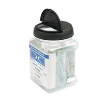 Heat Shrink &amp; Crimp 2-1 Multi-Wire Butt Connector Jar, 25pc, Blue, 16-14 Gauge (1 MIN)