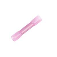 Economy Heat Shrink &amp; Crimp Butt Connector, Red, 22-18 Ga (1000 MIN)