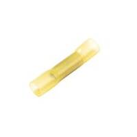 Heat Shrink &amp; Crimp Butt Connector, Yellow, 12-10 Ga (10 MIN)