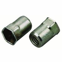 Avdel Hexsert 09688-70619 Semi-Hex Body Rivetnut Insert; M6x1 ISO-5H, (0.030 - 0.115 Inch Grip), L