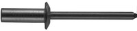 CF-/ABS42CE/IR/BLACK 1/8" X .360 (.063-.125 GRIP) ALU/STL CLOSED BR, BLACK DECORAL, ROHS COMPLIANT