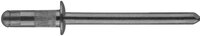 5/32 X .433 (.079/.197 MULTIGRIP) STEEL/STEEL SPLINED ZINC BLACK, ROHS COMPLIANT