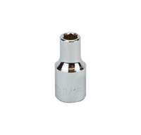 S15006 1/4" DRIVE SAE SOCKET - 3/16" STANDARD 6 Point