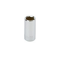 S15010 1/4" DRIVE SAE SOCKET - 5/16" STANDARD 6 Point