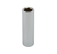 S15112 1/4" DRIVE SAE SOCKET - 3/8" DEEP 6 Point