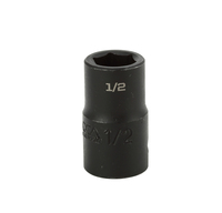 S32016 IMPACT 1/2" DRIVE SAE SOCKET - 1/2" IMPACT 6 Point
