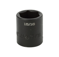 S32030 IMPACT 1/2" DRIVE SAE SOCKET - 15/16" IMPACT 6 Point