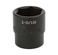 S32038 IMPACT 1/2" DRIVE SAE SOCKET - 1 3/16" IMPACT 6 Point