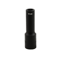 S32114 IMPACT 1/2" DRIVE SAE SOCKET - 7/16" DEEP IMPACT 6 Point