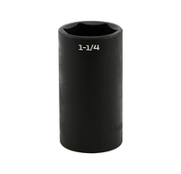 S32140 IMPACT 1/2" DRIVE SAE SOCKET - 1 1/4" DEEP IMPACT 6 Point