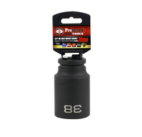 S35138 IMPACT 3/4" DRIVE METRIC SOCKET - 38 MM DEEP IMPACT 6 Point