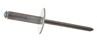 AD42ABSLF ABA42L 1/8" X .250" (.063-.125 GRIP) ALUM.- ALUM OPEN END